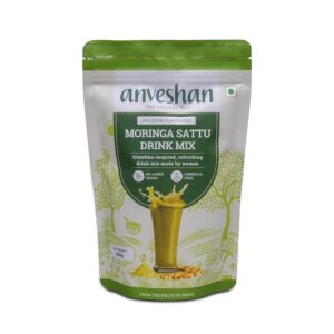 Anveshan Moringa Sattu Drink Mix - 300g